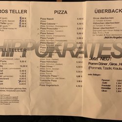 Taverna Hippokrates - Speisekarte 2
