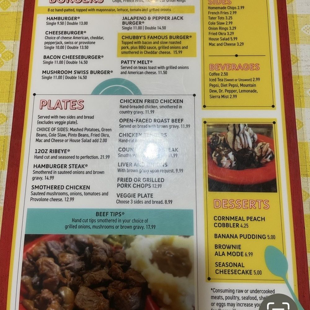 Menu Menu