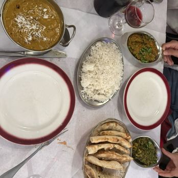 Gandhi Cafe - Garlic Naan, Begune Bhartha, Saag Ponir, Lamb Malai - Indian Near Me - New York, New York