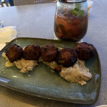 Lazotea - The maduros stuffed with chorizo in a majado de viandas was out of this world. - Seafood Near Me - Cabo Rojo, Puerto Rico