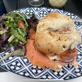 Primo Waterfront - Smoked salmon bagel - Italian Near Me - Newburgh, New York Primo Waterfront - Smoked salmon bagel - Italian Near Me - Newburgh, New York