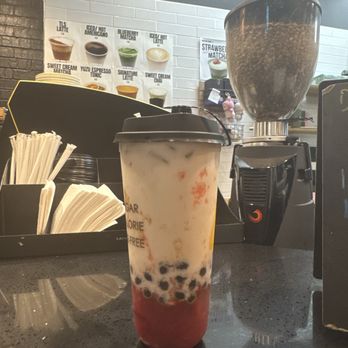 Amino Avenue - Strawberry Boba Milk - Bubble Tea Near Me - Los Angeles, California Amino Avenue - Strawberry Boba Milk - Bubble Tea Near Me - Los Angeles, California
