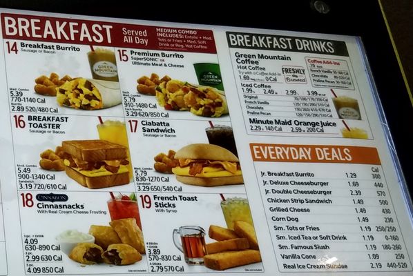 Menu photo 6 Sonic Drive-In Montgomery, IL