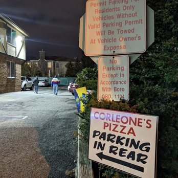 Corleone's Pizzeria - Convenient parking in the rear - Pizza Near Me - Hasbrouck Heights, New Jersey