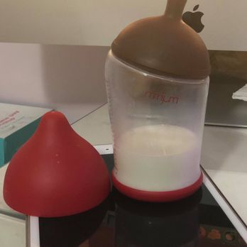 Happy Mango - Mimijumi bottle with brown nipple #inclusive - Baby Gear & Furniture Near Me - Atlanta, Georgia Happy Mango - Mimijumi bottle with brown nipple #inclusive - Baby Gear & Furniture Near Me - Atlanta, Georgia