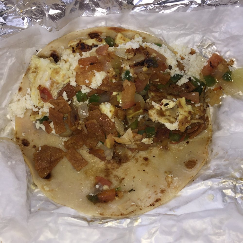 Con Madre Kitchen - Chillequiles taco - Mexican Near Me - Austin, Texas Con Madre Kitchen - Chillequiles taco - Mexican Near Me - Austin, Texas