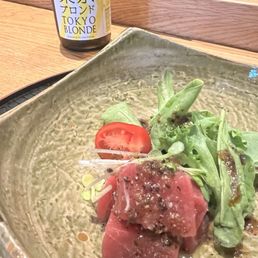 Beef Waygu sushi! Beef Waygu sushi!