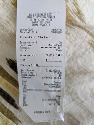 Mister Lu Chinese Restaurant