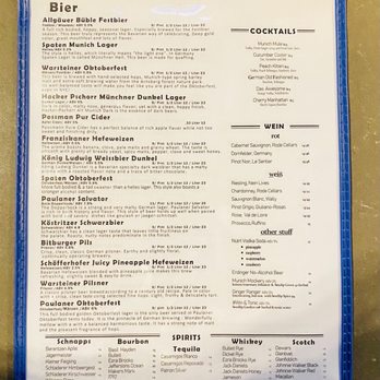 Reichenbach Hall - Fall Beer Menu 2023 - Bars Near Me - New York, New York Reichenbach Hall - Fall Beer Menu 2023 - Bars Near Me - New York, New York
