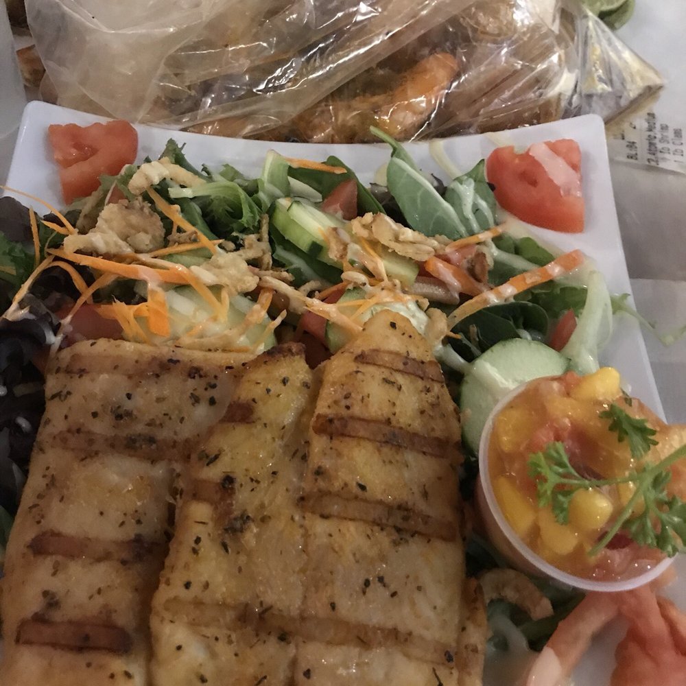 Bag O' Crab - Grilled Cajun Fish with Mango Salsa - Seafood Near Me - Berkeley, California Bag O' Crab - Grilled Cajun Fish with Mango Salsa - Seafood Near Me - Berkeley, California