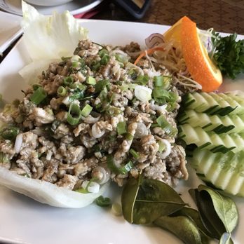 Erawan Thai - Best chicken larb you will ever taste! So good! It brings me back to local restaurant in Thailand. - Thai Near Me - Cedar City, Utah