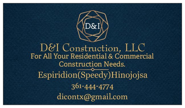 Slide of D&I Construction