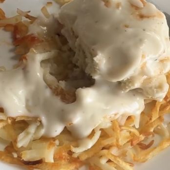 Roadhouse Restaurant - Biscuits and gravy side hash browns - American Near Me - Boron, California Roadhouse Restaurant - Biscuits and gravy side hash browns - American Near Me - Boron, California