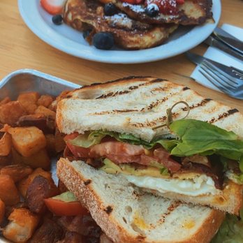 Fratelli Cafe - Nick's BLT Croissant French Toast - Coffee & Tea Near Me - Los Angeles, California Fratelli Cafe - Nick's BLT Croissant French Toast - Coffee & Tea Near Me - Los Angeles, California