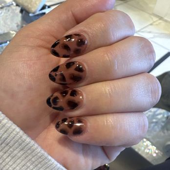 Nirvana Nails & Spa - Tortoise shell full set - Nail Technicians Near Me - Albuquerque, New Mexico