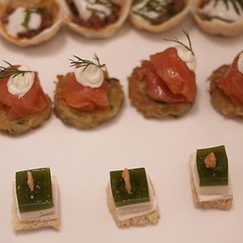 Calihan Catering - deconstructed Ceasar salad at the bottom - one of my faves - Caterers Near Me - Chicago, Illinois