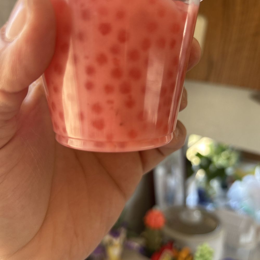 Tapioca Delight - Dark dots like impurities - Coffee & Tea Near Me - Salinas, California