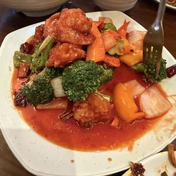 Happy Noodle House - Spicy Chili Garlic Prawns 干烧明虾 - Dim Sum Near Me - Vancouver, British Columbia Happy Noodle House - Spicy Chili Garlic Prawns 干烧明虾 - Dim Sum Near Me - Vancouver, British Columbia