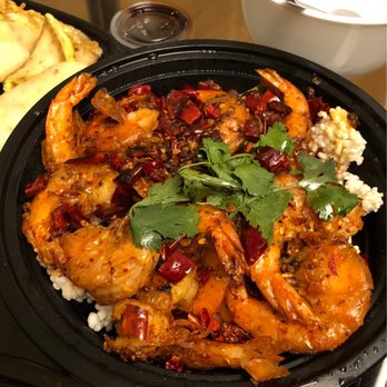 Grandma's Kitchen - Shrimps with Crispy Rice Cracker 特色鍋巴蝦 $16.95 - Chinese Near Me - Cupertino, California