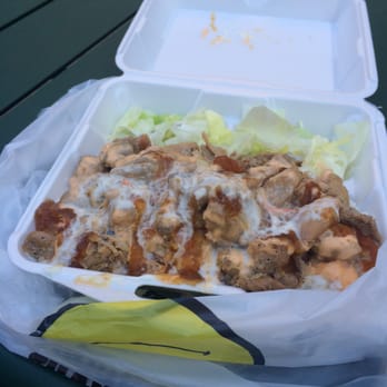 K-Food Cart - a meal in a styrofoam container - Street Vendors Near Me - New York, New York K-Food Cart - a meal in a styrofoam container - Street Vendors Near Me - New York, New York