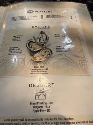 Menu photo 2 Blakes Oyster Bar Atlanta, GA Menu photo 2 Blakes Oyster Bar Atlanta, GA