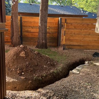 Celtic Electric - Trench to hot tub location left open for inspections. - Electricians Near Me Celtic Electric - Trench to hot tub location left open for inspections. - Electricians Near Me