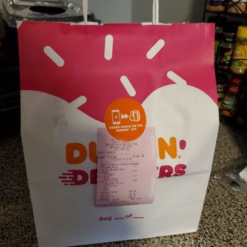 Dunkin' - When ordering through Door Dash, please know that your order will come sealed which made me very happy! - Coffee & Tea Near Me - Baltimore, Maryland Dunkin' - When ordering through Door Dash, please know that your order will come sealed which made me very happy! - Coffee & Tea Near Me - Baltimore, Maryland