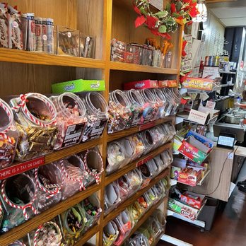 The Little Popcorn Store - a display of candy - Candy Stores Near Me - Wheaton, Illinois