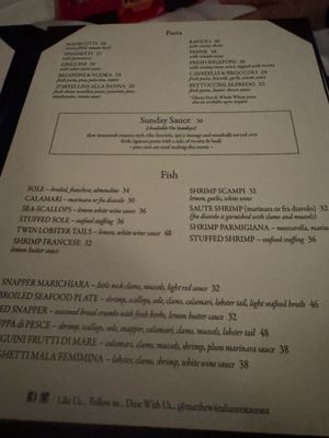 Menu photo 5 Matthew's Italian Restaurant Clifton, NJ Menu photo 5 Matthew's Italian Restaurant Clifton, NJ