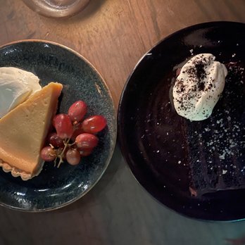 Aba - Honey Pie and Isot Double Chocolate Cake - Mediterranean Near Me - Austin, Texas