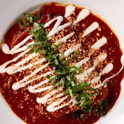 Rosa Mexicano - Enchiladas