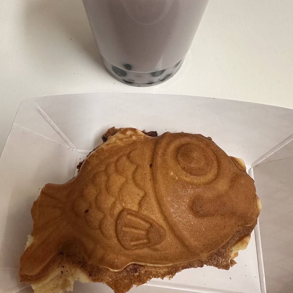 Choi's Kitchen - Taiyaki (red bean) with taro boba - Korean Near Me - Raleigh, North Carolina Choi's Kitchen - Taiyaki (red bean) with taro boba - Korean Near Me - Raleigh, North Carolina