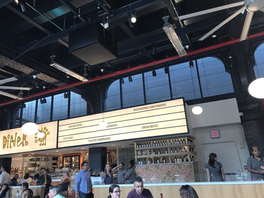 Spanish Diner at Mercado Little Spain by null