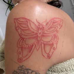 Blue Horseshoe Tattoo - My fucked up tattoo