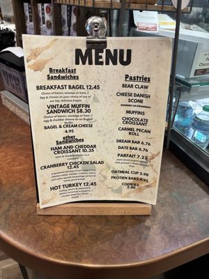Menu photo 6 The Vintage Coffee House Indio, CA