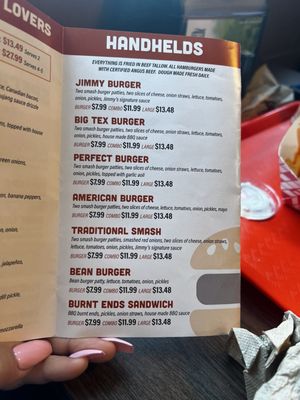 Menu photo 1 Jimmys Burgers and Pizza Hurst, TX Menu photo 1 Jimmys Burgers and Pizza Hurst, TX