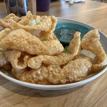 Lolas By MFK - Chicharron with spicy vinegar. - Filipino Near Me - West Covina, California Lolas By MFK - Chicharron with spicy vinegar. - Filipino Near Me - West Covina, California