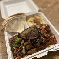 Mediterranean Delite - Chicken Mousaka Plate