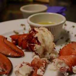 CB Bistro Jazz Club - WHOLE LOBSTERS!!! What a beautiful presentation