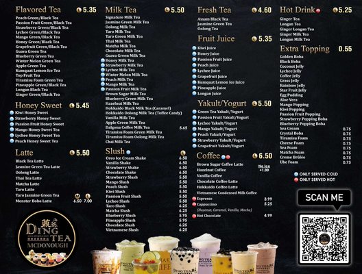 Menu photo 5 Ding Tea McDonough McDonough, GA