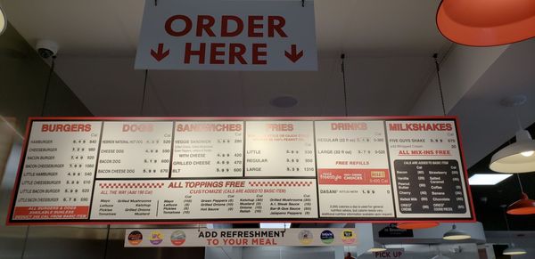 Menu photo 1 Five Guys East Brunswick, NJ