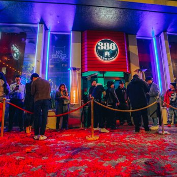 386 Lounge - people standing in line outside a bar - Lounges Near Me - San Jose, California