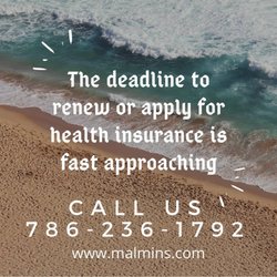 MALM Life and Health Insurance Agency - Health insurance see if you qualify...chat with us...https://bit.ly/insmiami