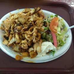 Chicken (shish taouk?) plate for $12