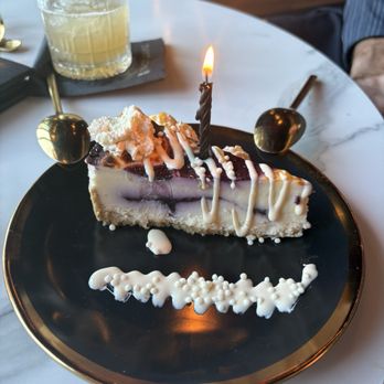 The Scenic Lounge - Blueberry crème brûlée cheesecake - Cocktail Bars Near Me - Rochester, New Hampshire The Scenic Lounge - Blueberry crème brûlée cheesecake - Cocktail Bars Near Me - Rochester, New Hampshire