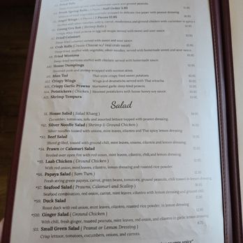 Sawasdee - Menu - Thai Near Me - Soquel, California