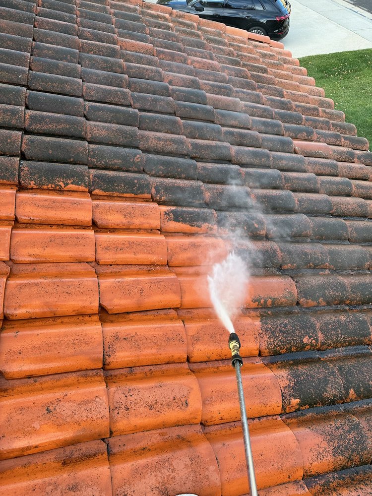 Slide of Aloha Bros Roof Cleaning