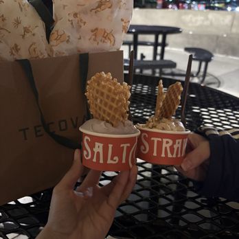 Salt & Straw - Ice cream with waffle chips - Ice Cream & Frozen Yogurt Near Me - Sacramento, California Salt & Straw - Ice cream with waffle chips - Ice Cream & Frozen Yogurt Near Me - Sacramento, California