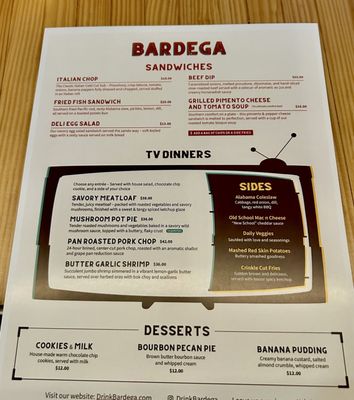 Menu photo 8 Bardega Laguna Hills, CA Menu photo 8 Bardega Laguna Hills, CA