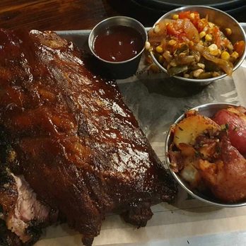 Whiskey 'N Rye Smokehouse - BBQ Sampler trio with garlic smashed potatoes and chipotle veggies - Barbeque Near Me - Solvang, California Whiskey 'N Rye Smokehouse - BBQ Sampler trio with garlic smashed potatoes and chipotle veggies - Barbeque Near Me - Solvang, California